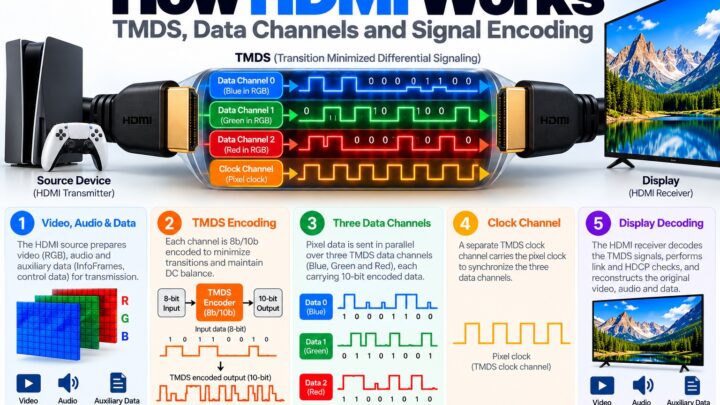 How HDMI Works From Pixel to Display